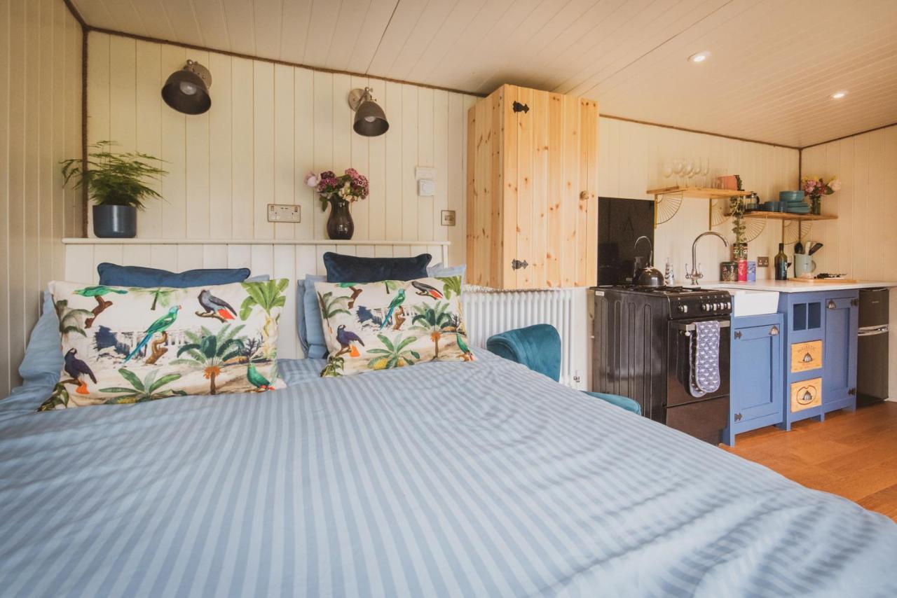 Hidden Wood Glamping And The Hideaway Cabin Вормінстер Екстер'єр фото